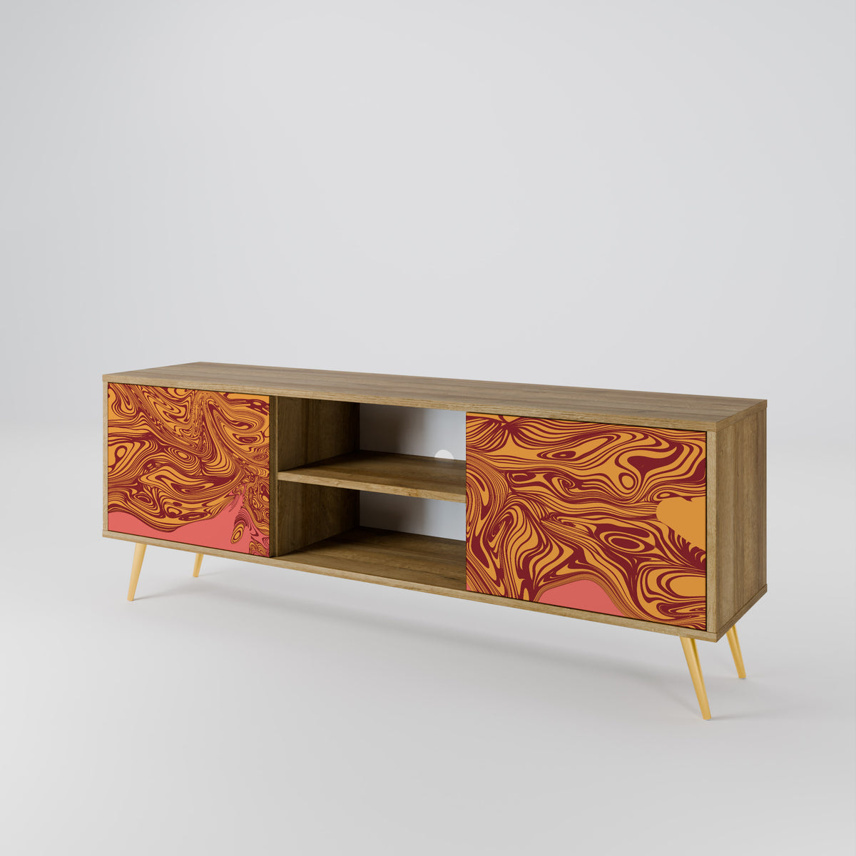 FLOATING THOUGHTS 2-Door TV Cabinet