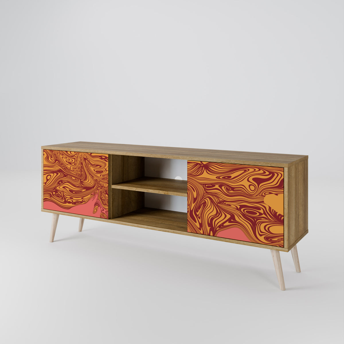 FLOATING THOUGHTS 2-Door TV Cabinet