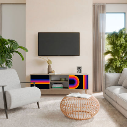 BLINDED BY THE LIGHTS 2-Door TV Cabinet