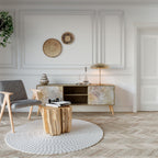 SUNFLOWER BLUR 2-Door TV Cabinet