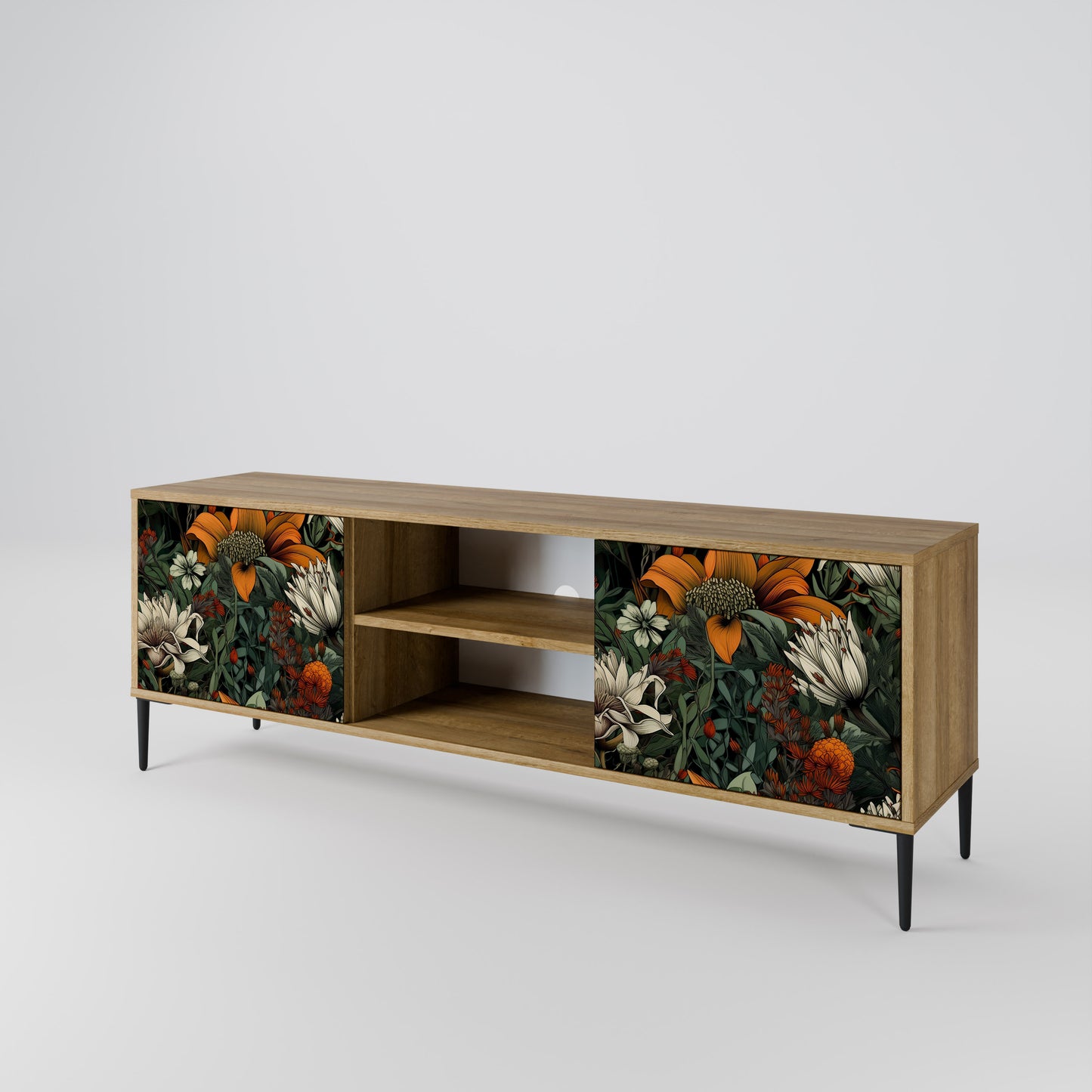 MIDNIGHT SPROUT 2-Door TV Cabinet