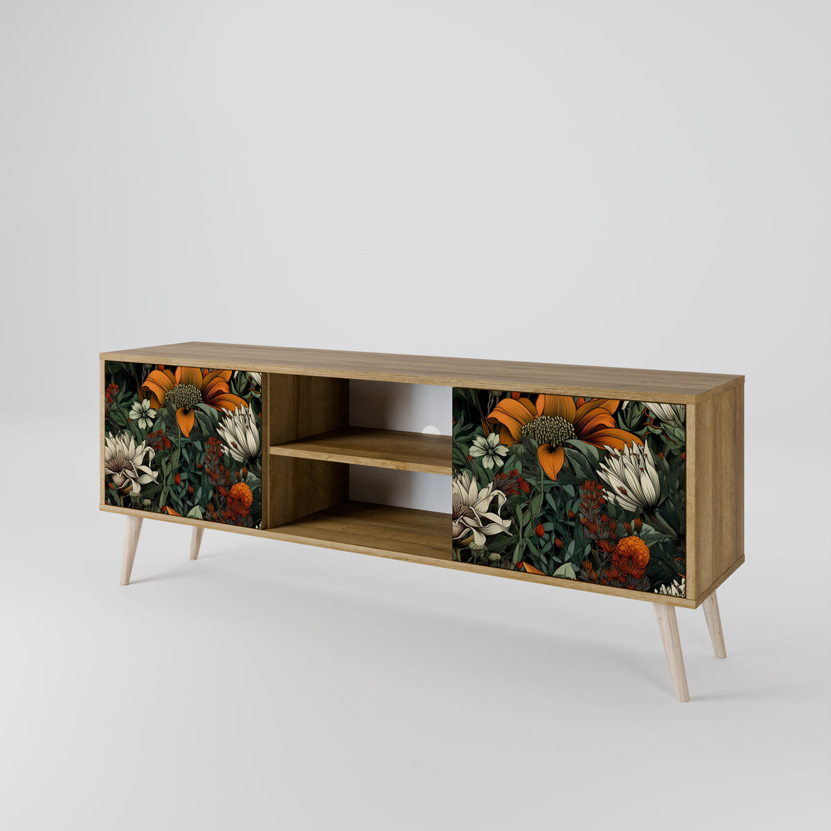 MIDNIGHT SPROUT 2-Door TV Cabinet