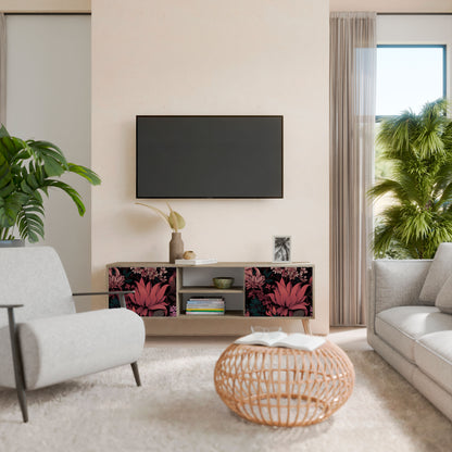FLORAL WHISPER 2-Door TV Cabinet