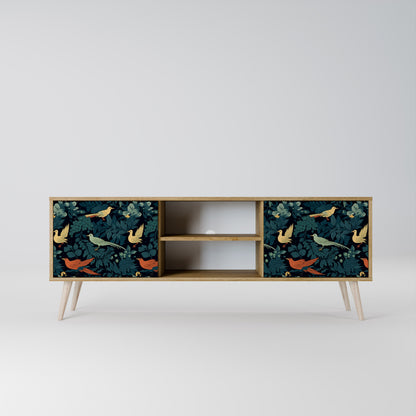 FOWL ORNAMENT 2-Door TV Cabinet