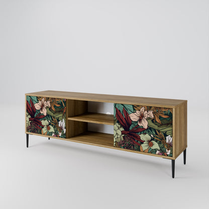 BOTANICAL EMERGENCE 2-Door TV Cabinet