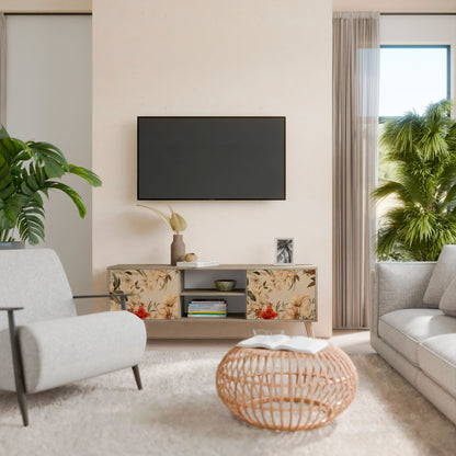 BLOOMING HARMONY 2-Door TV Cabinet