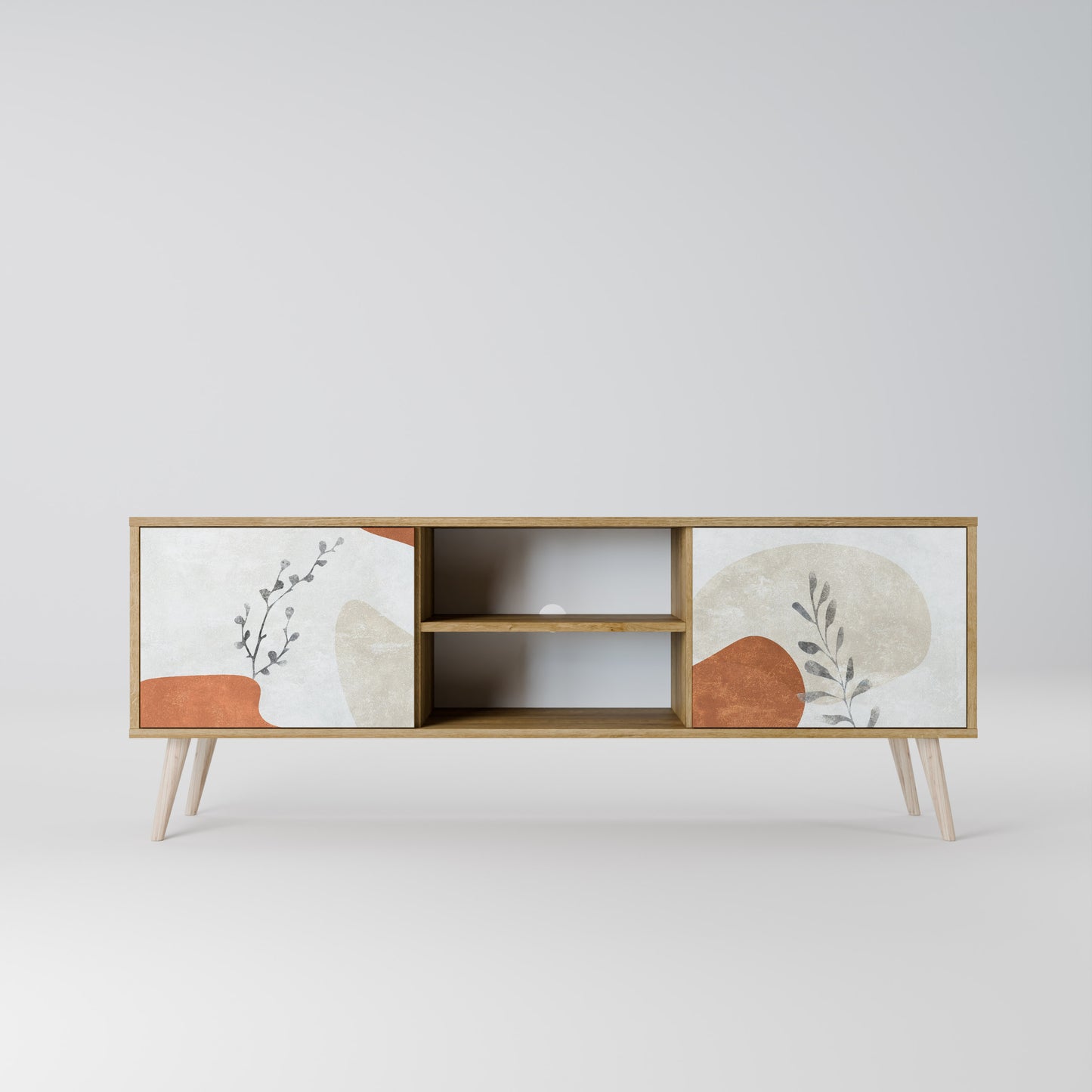TRANQUIL TWIG 2-Door TV Cabinet