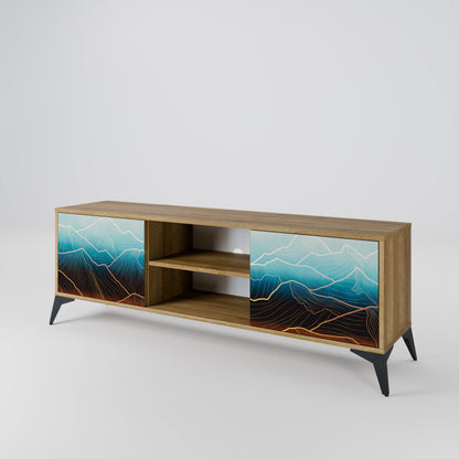LUNAR SECRETS 2-Door TV Cabinet