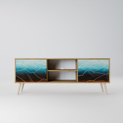 LUNAR SECRETS 2-Door TV Cabinet