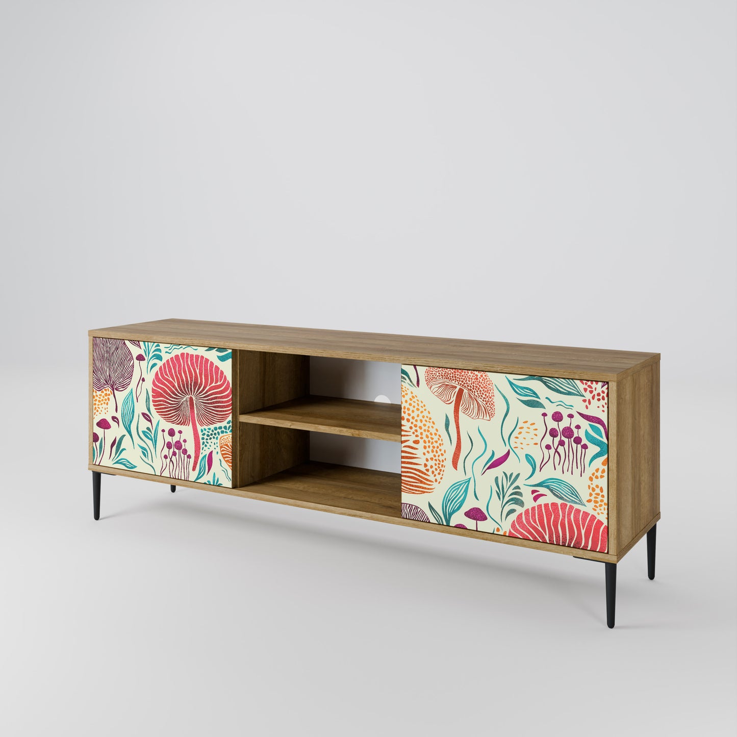 FUNGUS FANTASY 2-Door TV Cabinet