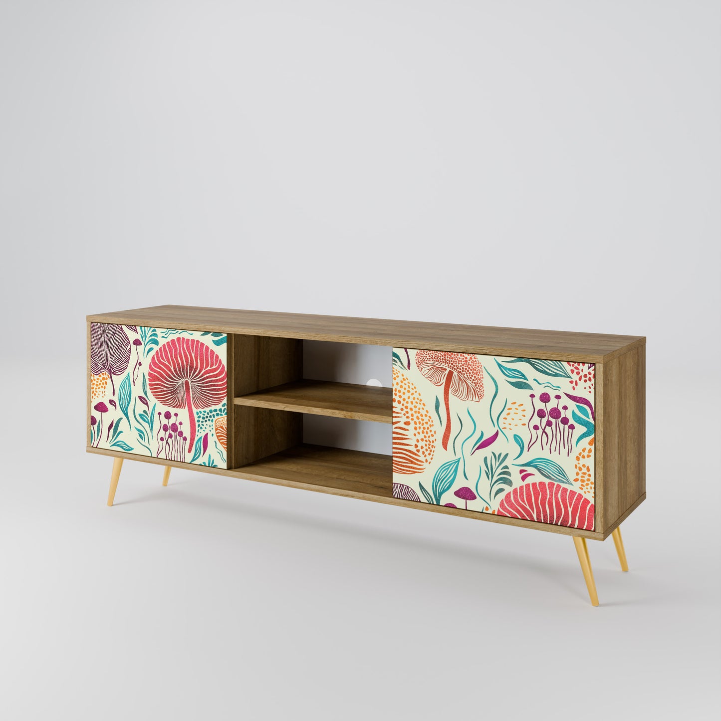 FUNGUS FANTASY 2-Door TV Cabinet
