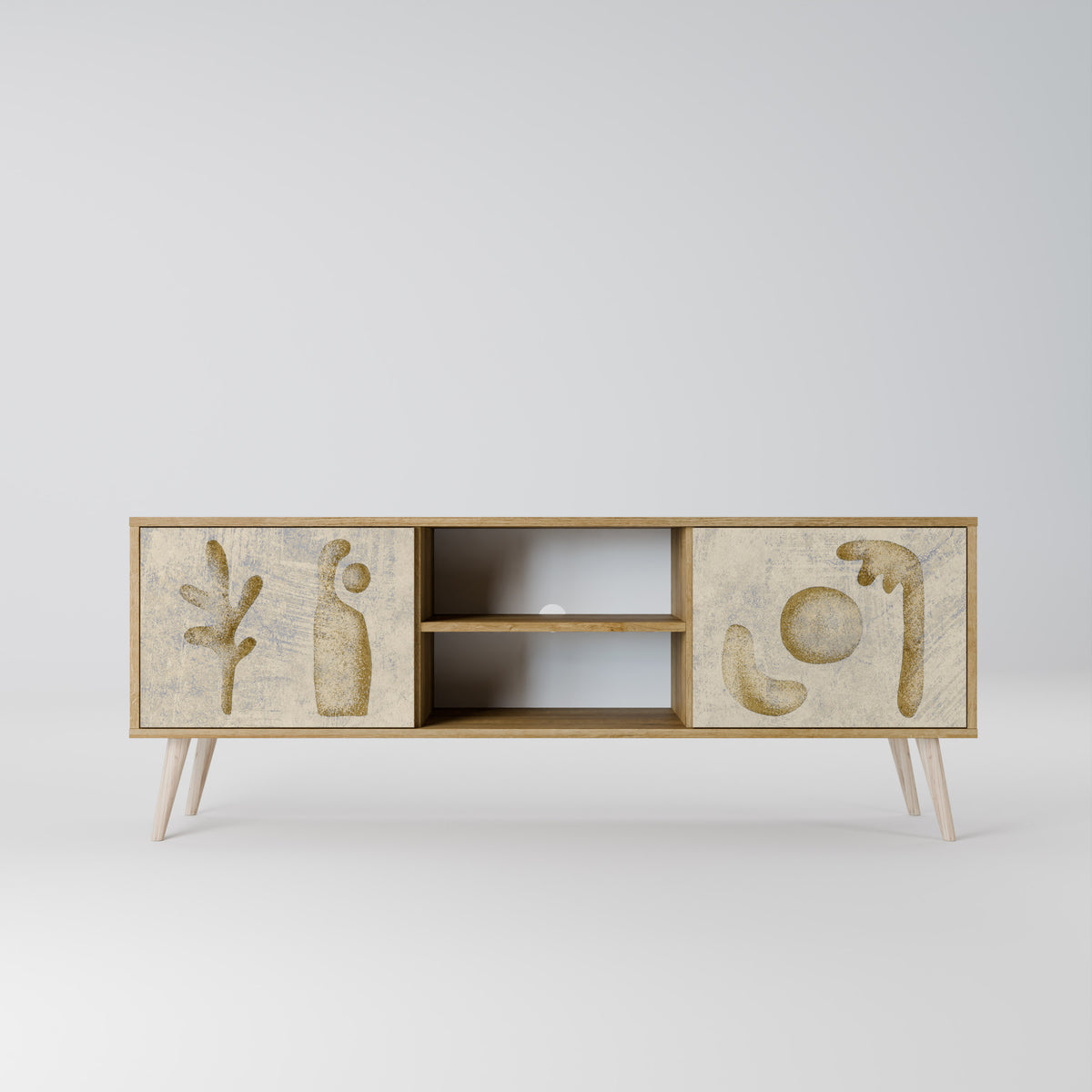SAND SCULPTURES 2-Door TV Cabinet