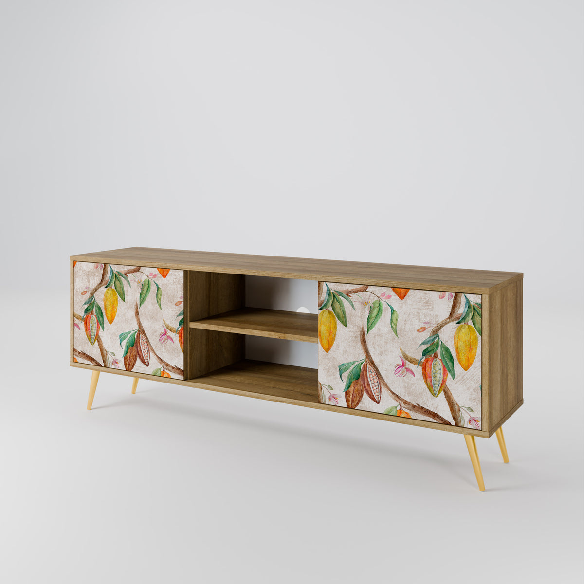 COCOA FRUITS 2-Door TV Cabinet