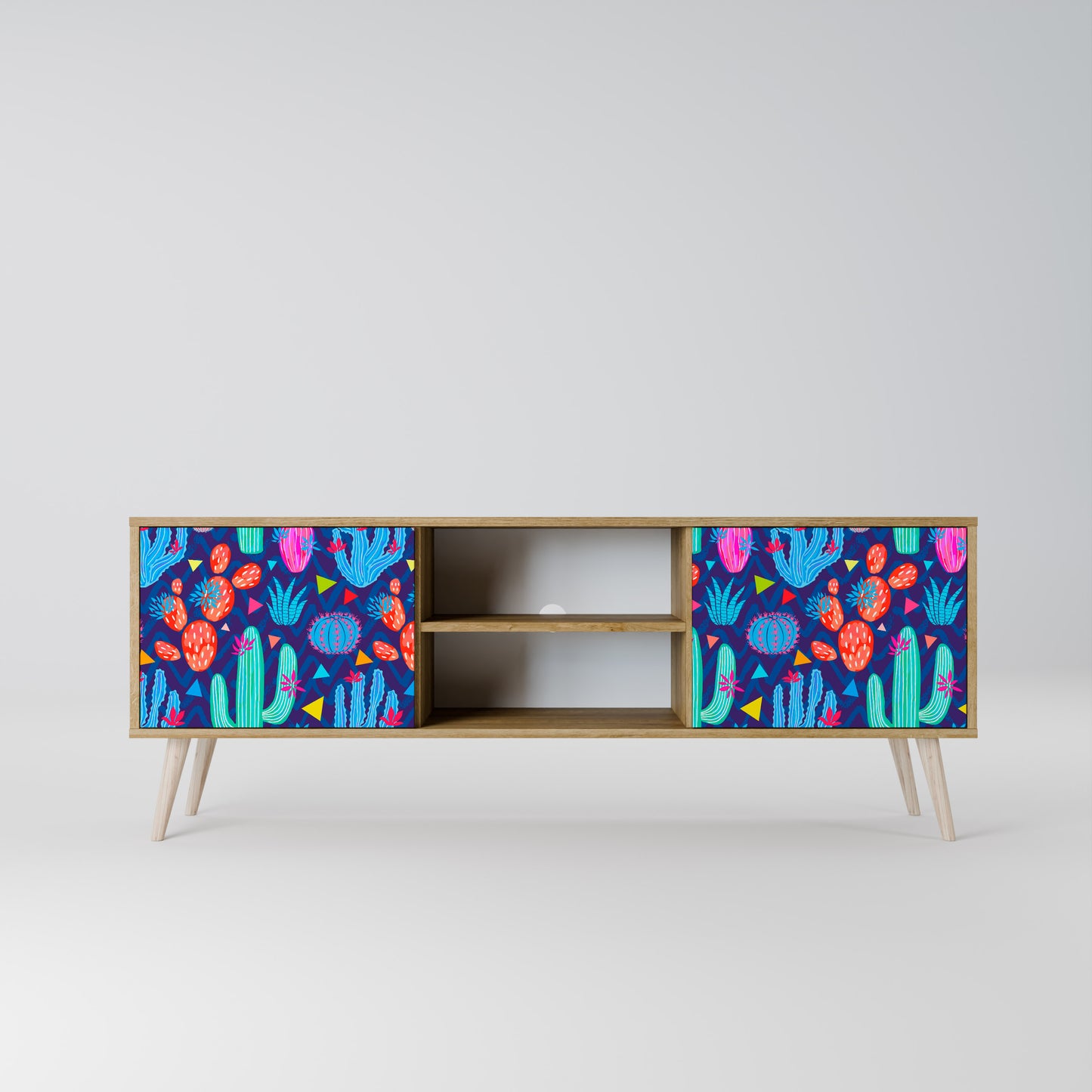 CACTUS VIBES 2-Door TV Cabinet