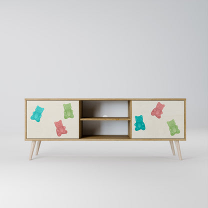 GUMMY BEARS 2-Door TV Cabinet