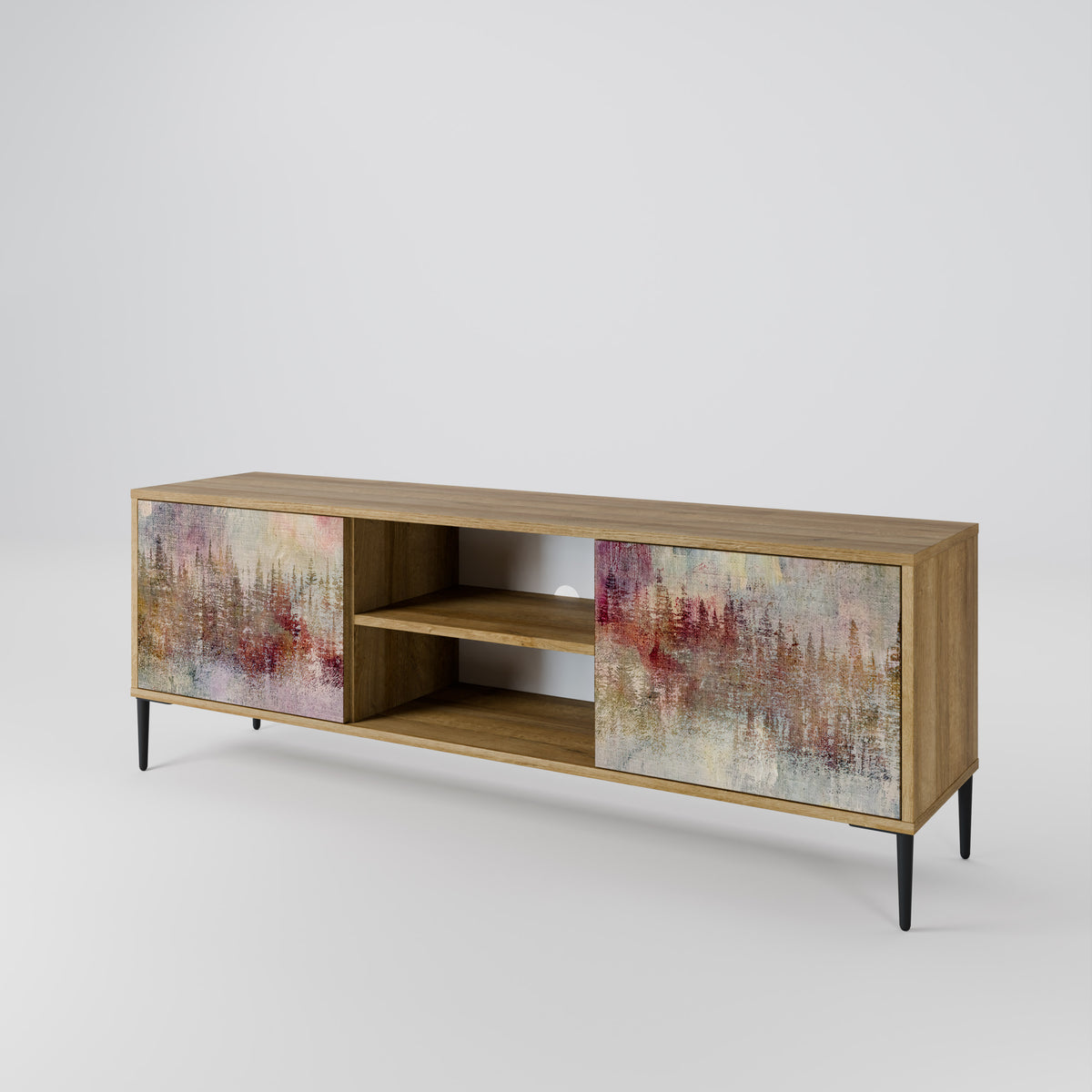 VEILED SUMMIT 2-Door TV Cabinet