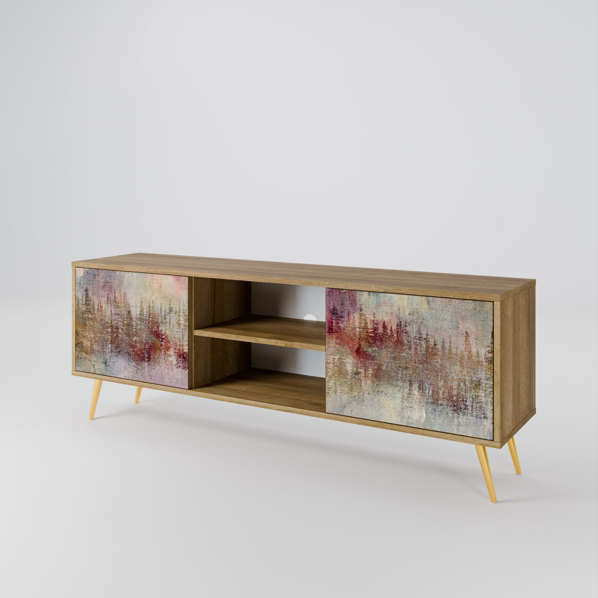 VEILED SUMMIT 2-Door TV Cabinet