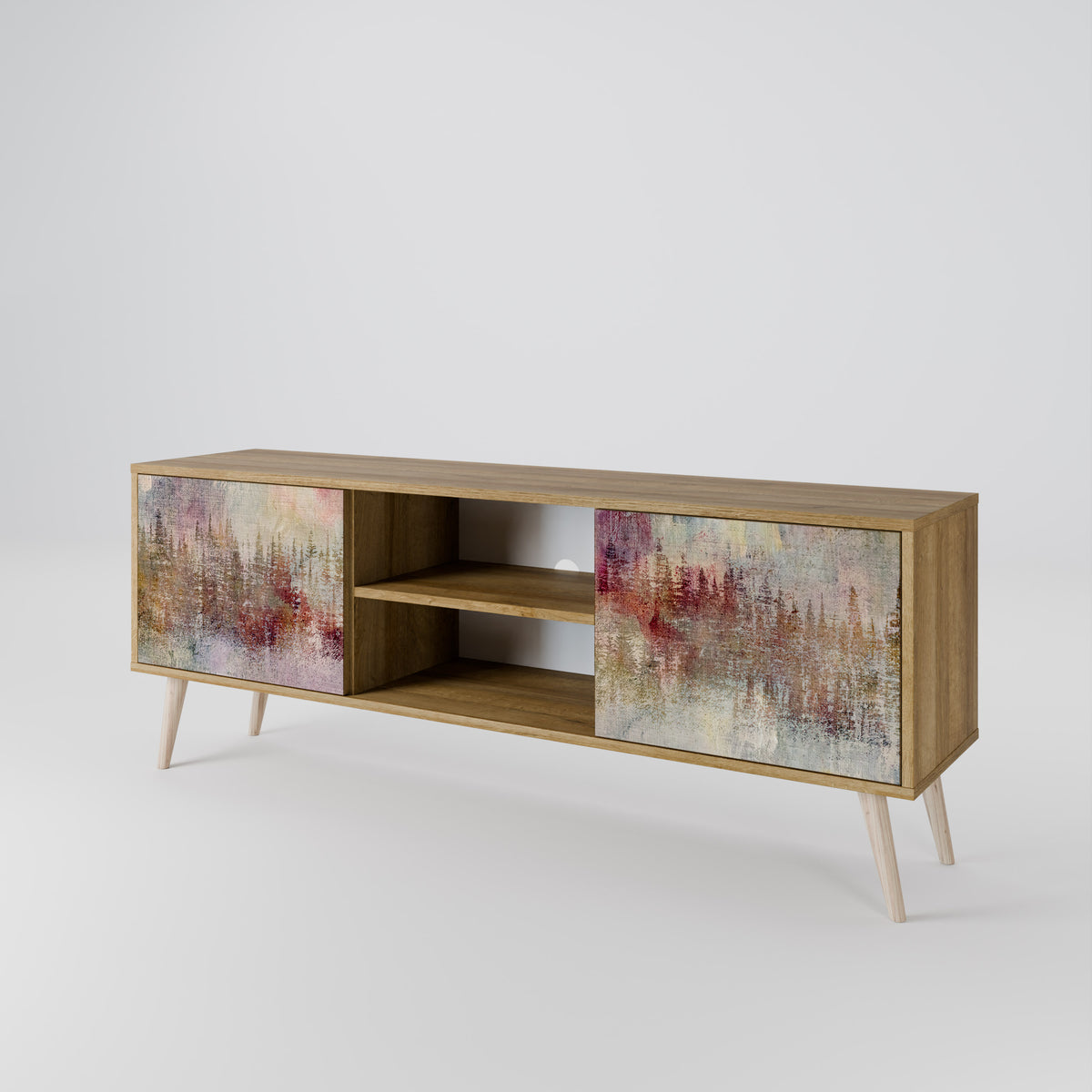 VEILED SUMMIT 2-Door TV Cabinet