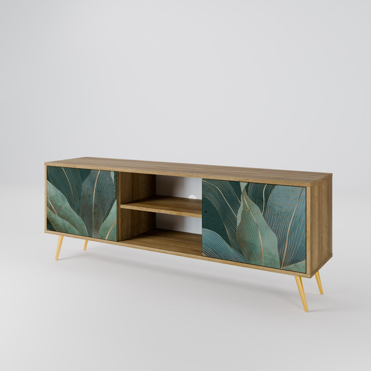 ROYAL GREEN 2-Door TV Cabinet