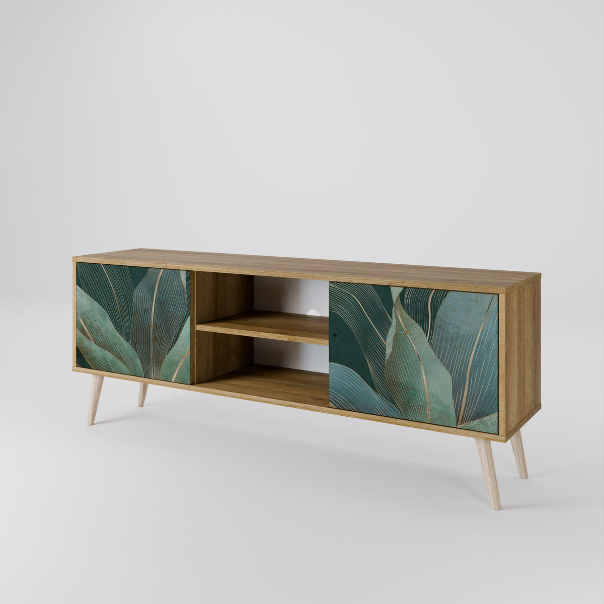 ROYAL GREEN 2-Door TV Cabinet
