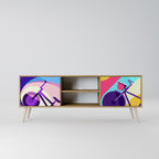 BIKE DREAMS 2-Door TV Cabinet
