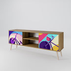 BIKE DREAMS 2-Door TV Cabinet