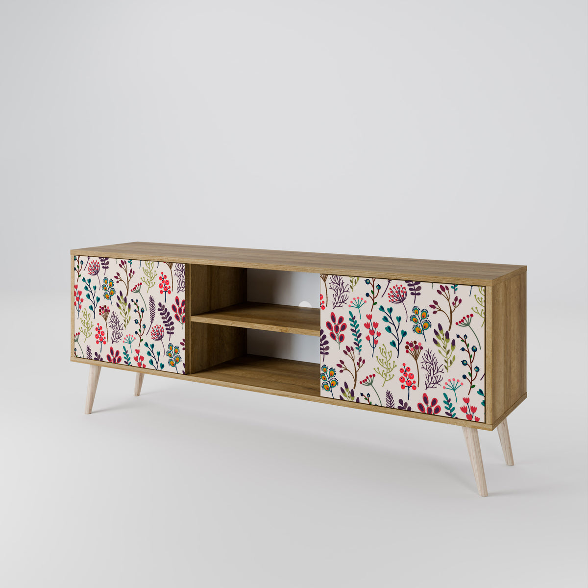 AUTUMN SUNDRIES 2-Door TV Cabinet