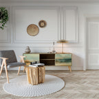 MORNING BY THE LAKE 2-Door TV Cabinet