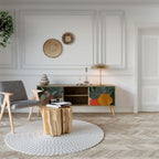 TROPICAL COMPOSITION 2-Door TV Cabinet