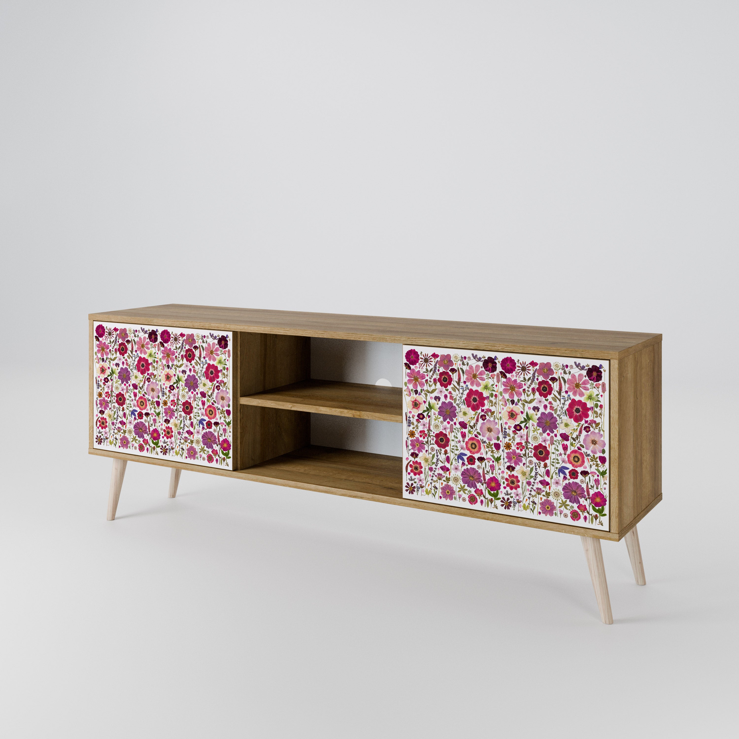 PETAL GARDEN 2-Door TV Cabinet