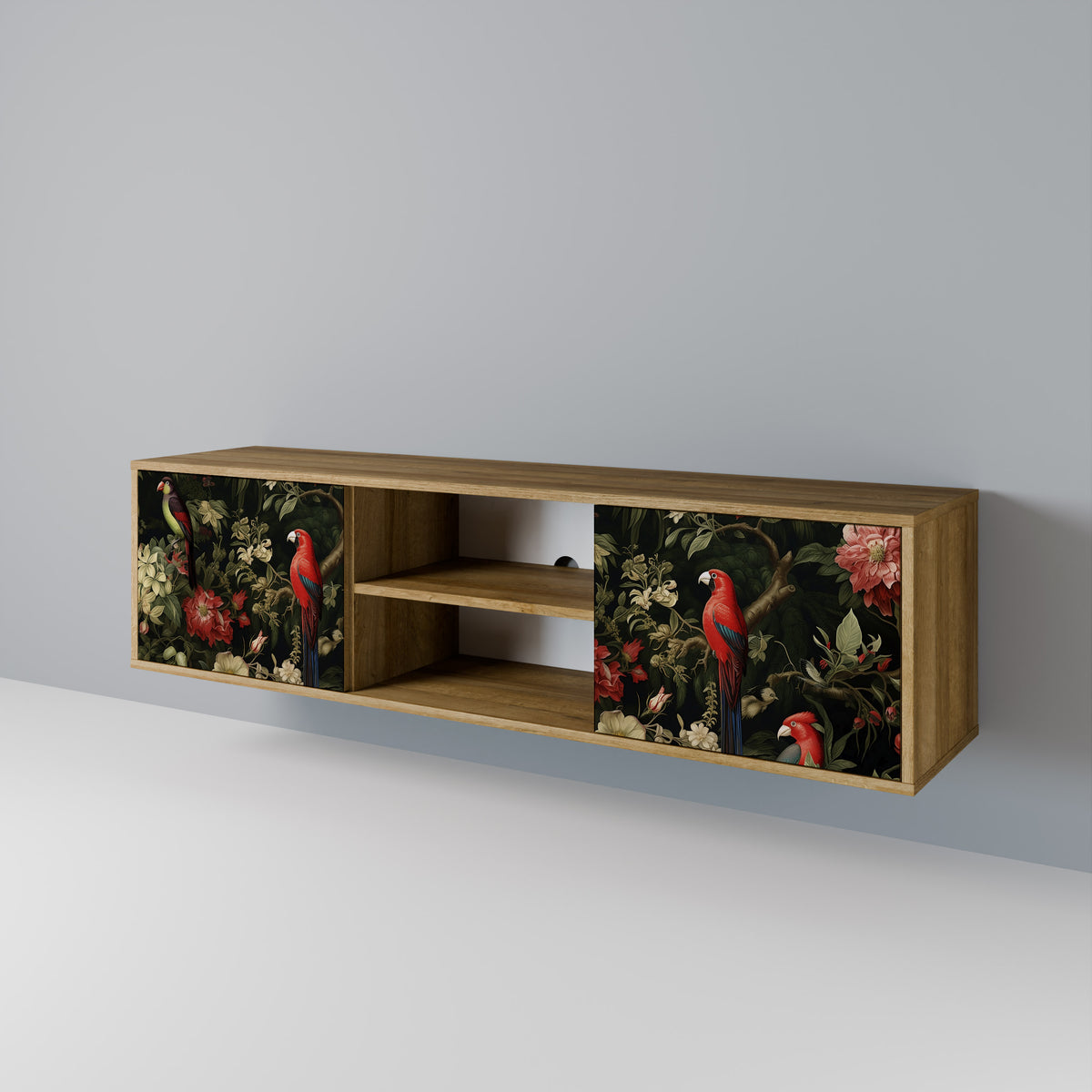 AVIAN GREENERY 2-Door TV Cabinet