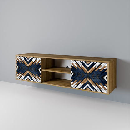 ARTFUL GEOMETRY 2-Door TV Cabinet