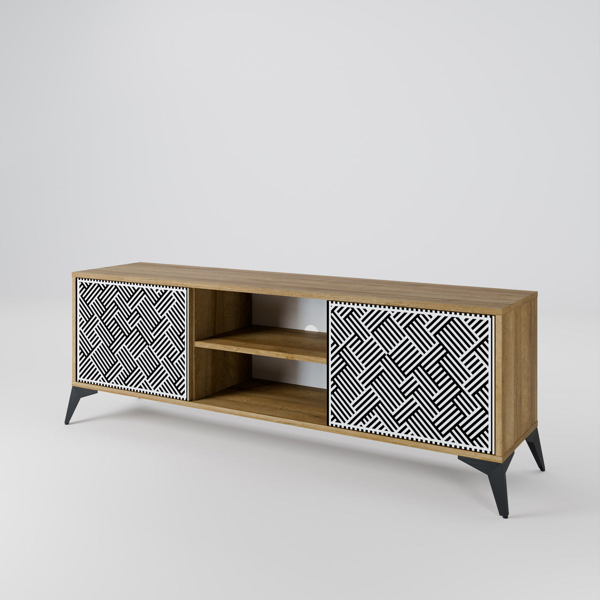 TEMPORARY SEQUENCE 2-Door TV Cabinet