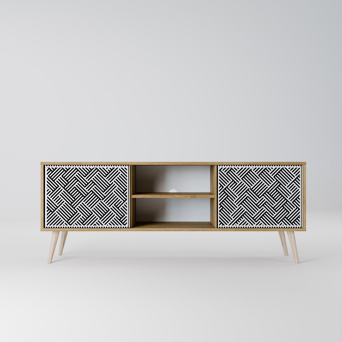 TEMPORARY SEQUENCE 2-Door TV Cabinet