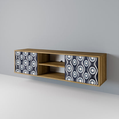 GRAPHITE EYES 2-Door TV Cabinet