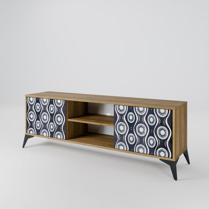 GRAPHITE EYES 2-Door TV Cabinet