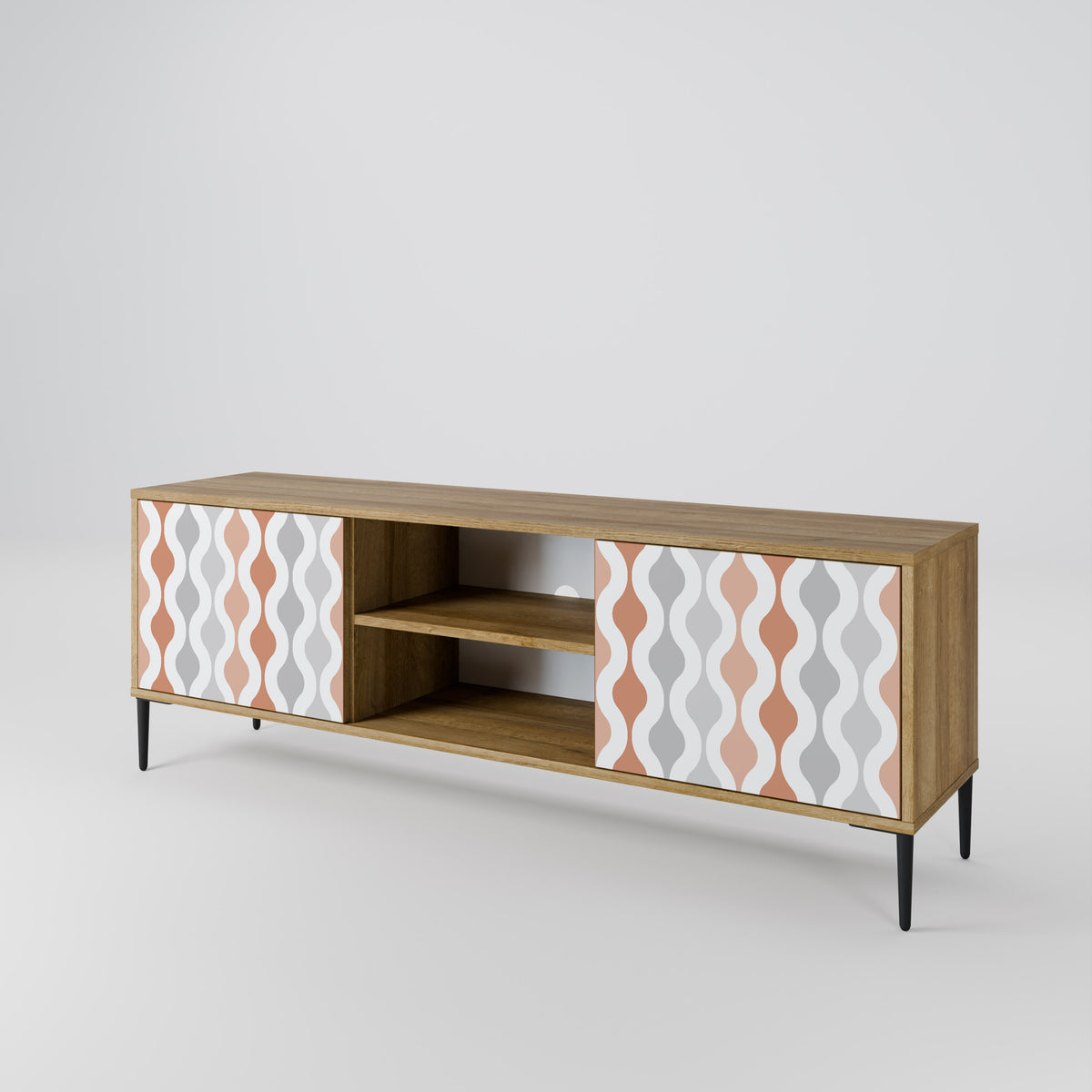 HAZY NOSTALGIA 2-Door TV Cabinet