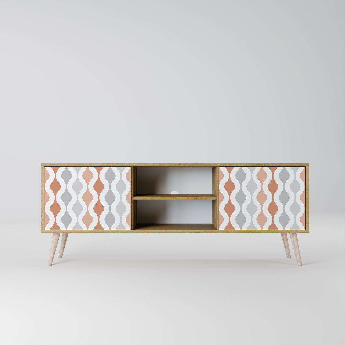 HAZY NOSTALGIA 2-Door TV Cabinet