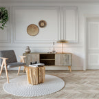 SCREEN ERROR 2-Door TV Cabinet