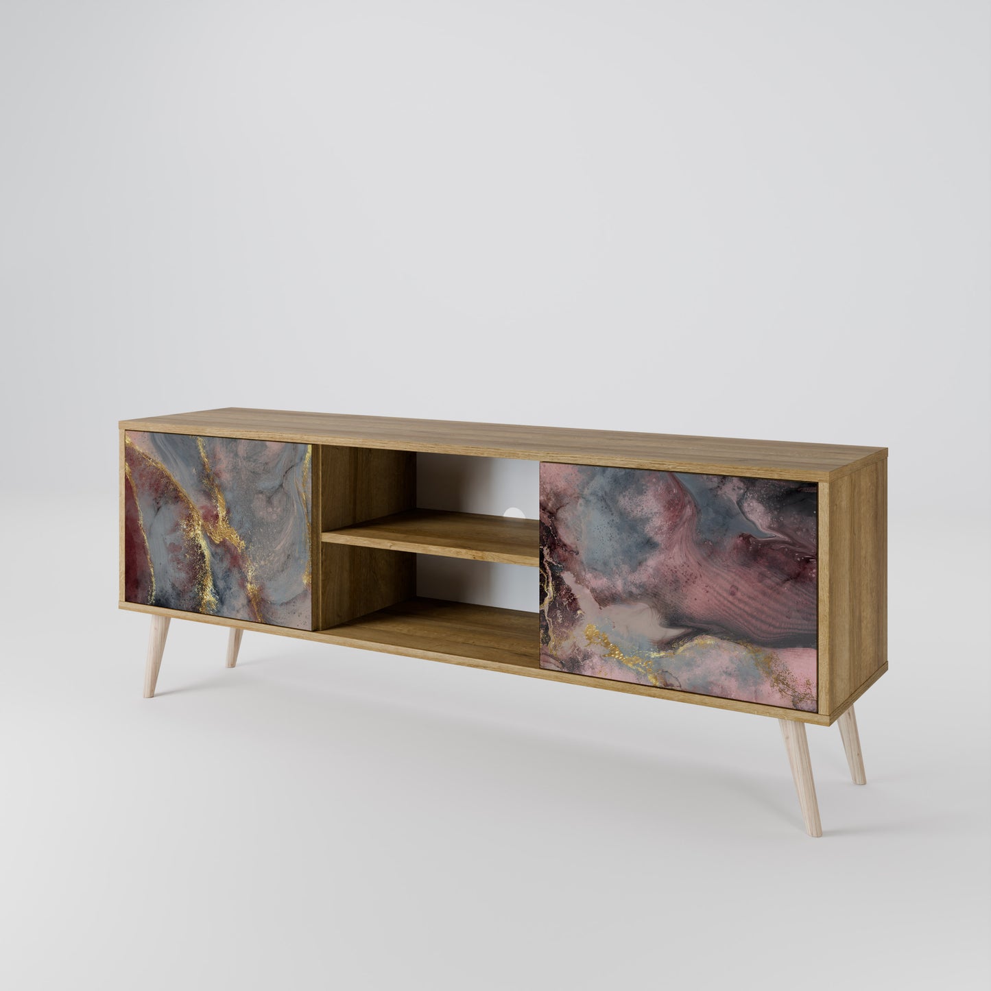 GOLDEN TIDES 2-Door TV Cabinet