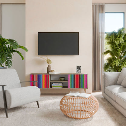 ETHNIC MEXICAN 2-Door TV Cabinet