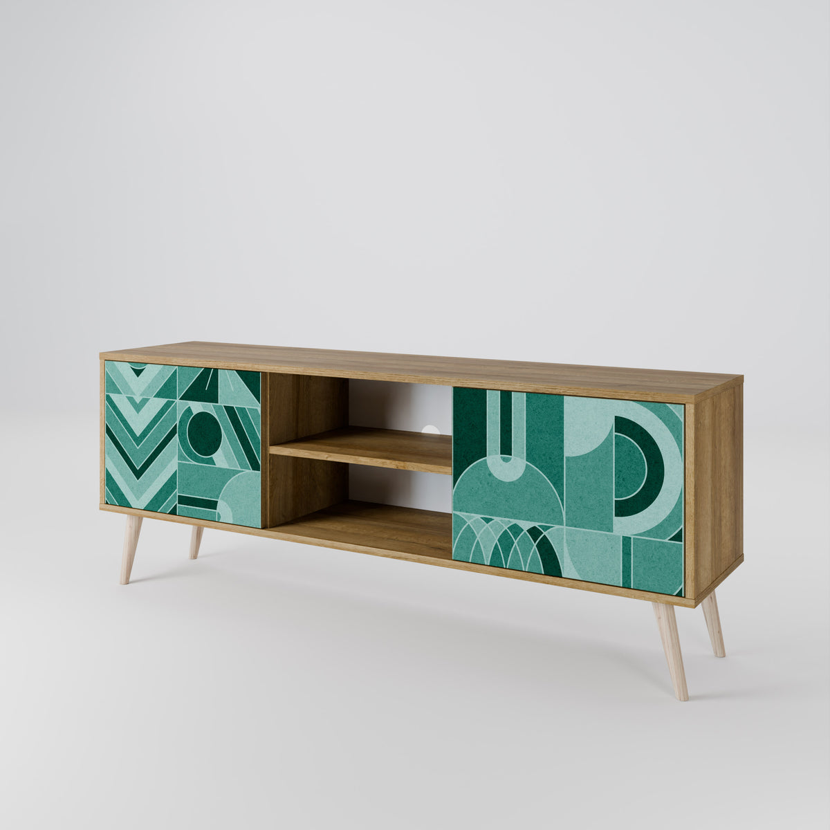 HARMONIC GRID 2-Door TV Cabinet