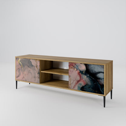 GILDED SWIRLS 2-Door TV Cabinet