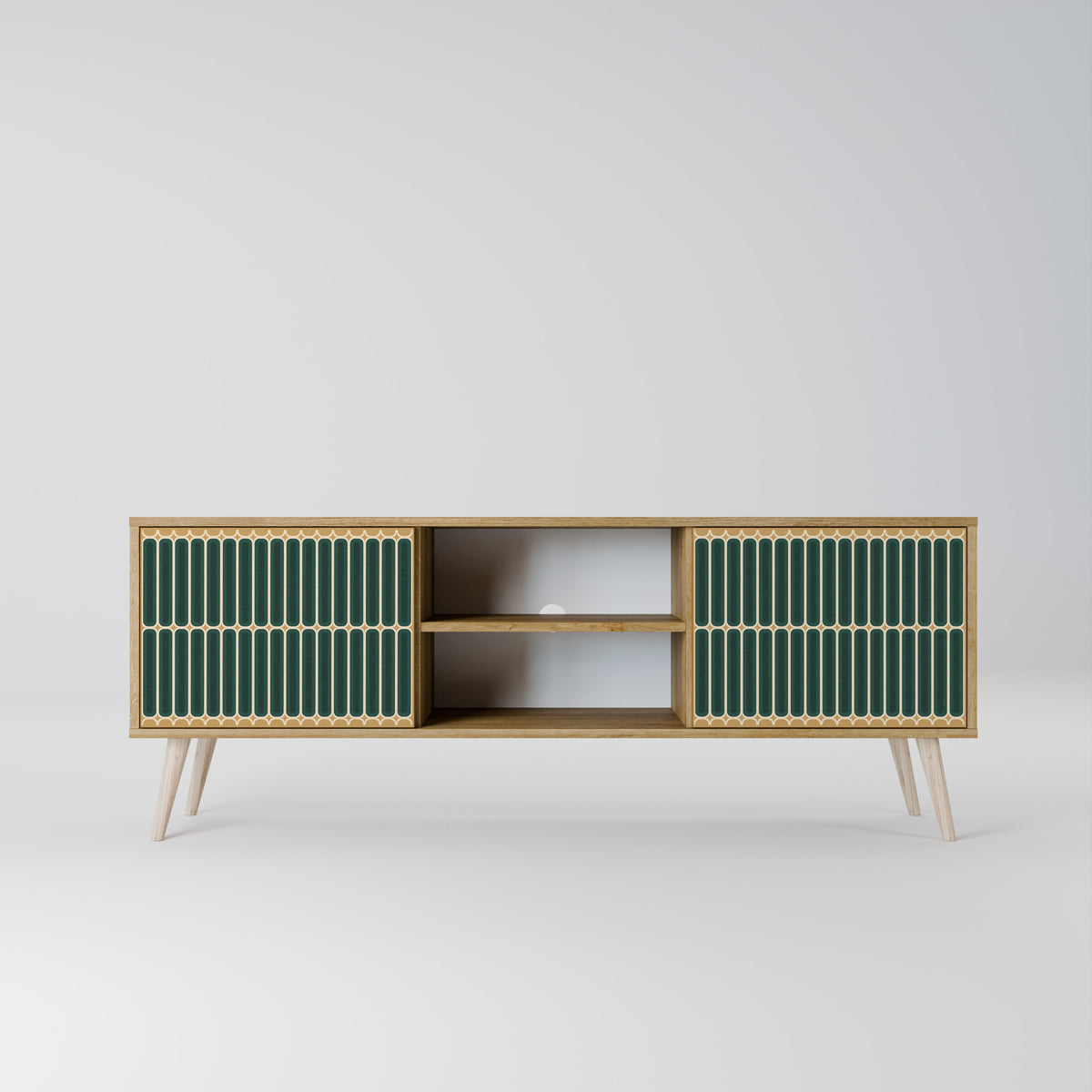 ILUSION GATE 2-Door TV Cabinet