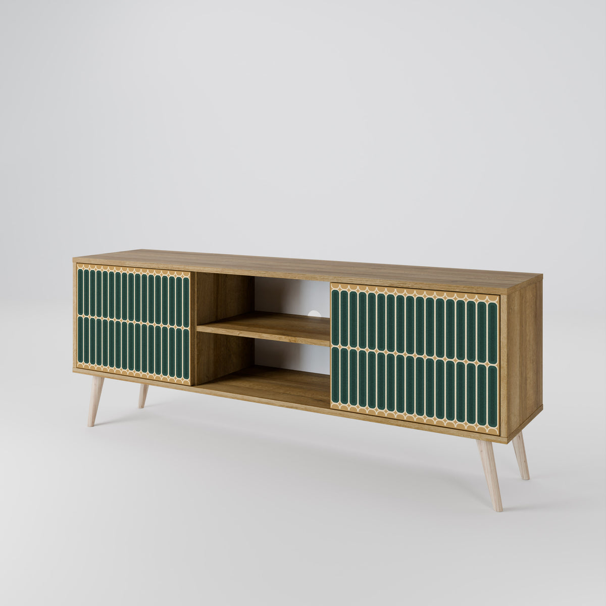 ILUSION GATE 2-Door TV Cabinet