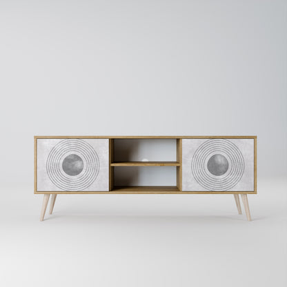SOLID CIRCLES 2-Door TV Cabinet