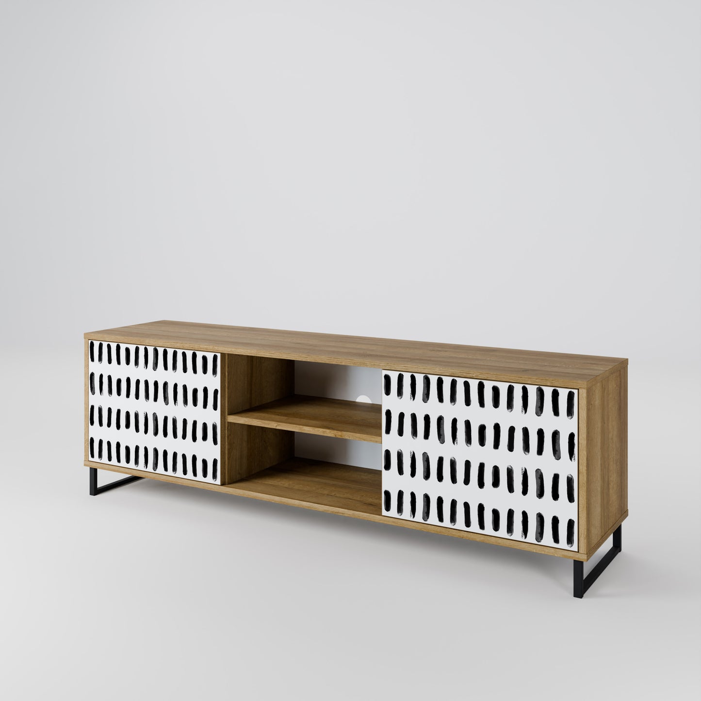 NIGHTY MELODIES 2-Door TV Cabinet