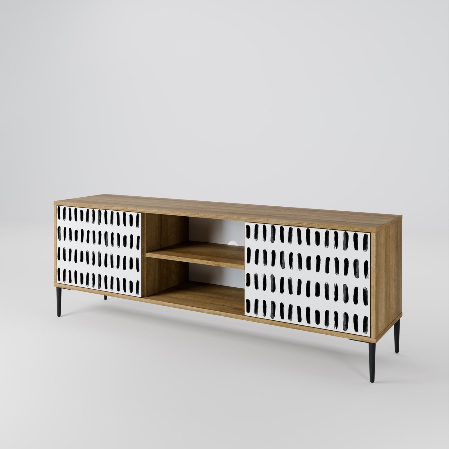 NIGHTY MELODIES 2-Door TV Cabinet