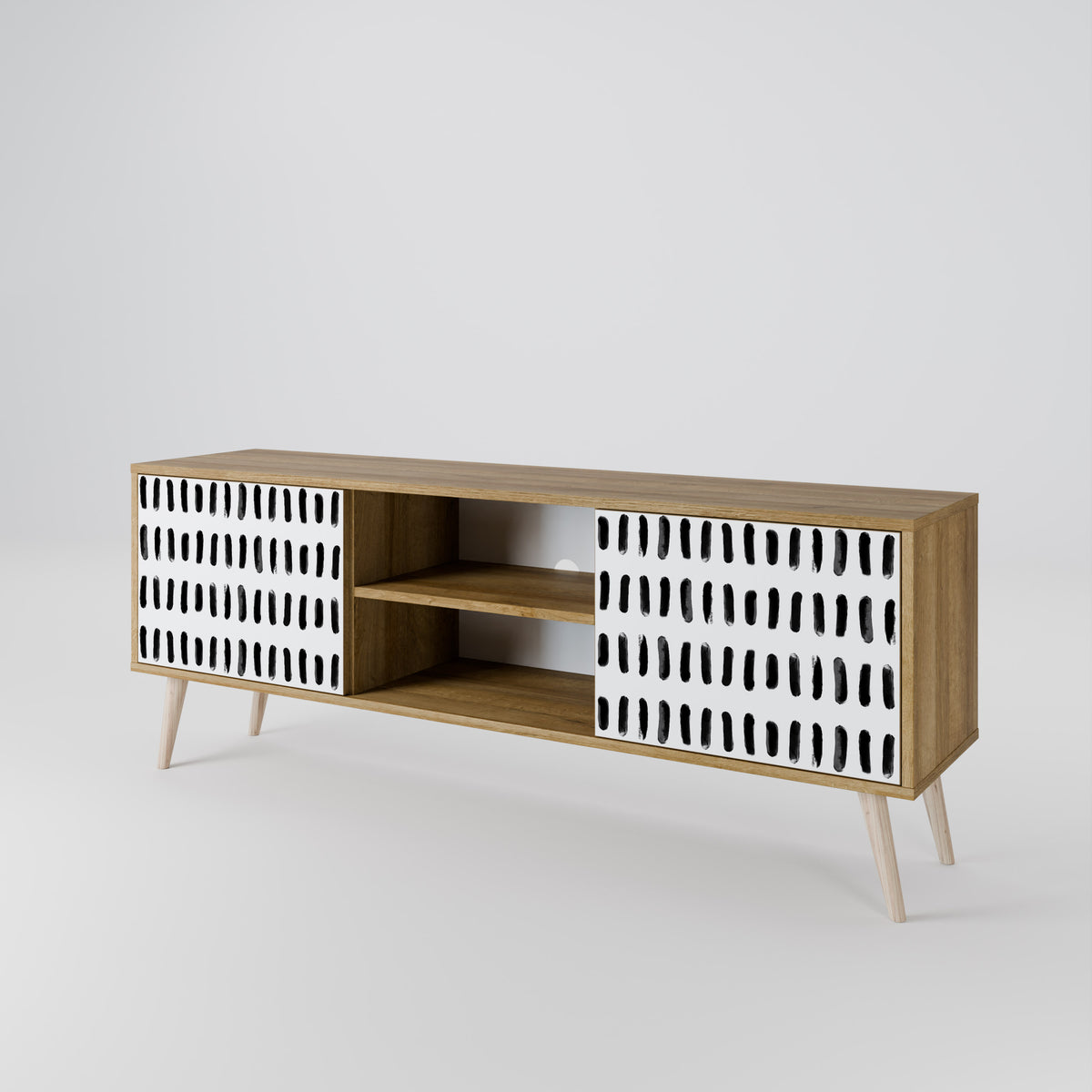 NIGHTY MELODIES 2-Door TV Cabinet