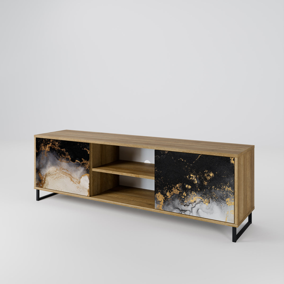 MARBLE OF TOMMORROW 2-Door TV Cabinet